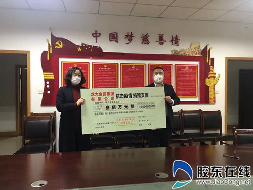 龍大食品集團(tuán)與山東龍大肉食品股份捐贈(zèng)600萬元助力疫情防控